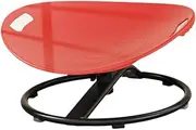 STARTIST Swivel Chair for Kids Rotating Stool Stable Fun Balance Physical Equipment Wobble Chair Sensory Toy for Indoor Holidays Party, Red