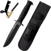 Survival Hunting Knife with Sheath Knife