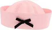 [BESTYASH] Sailor Hat Hats for Women Baseball Cap Straw Sun Hat Men Trucker Cap Beret Hat Women Top Hat Women Hats Bucket Hats for Women Mens Bucket Hat Hat Cap for Women Cloth Pink