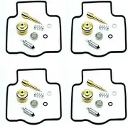 WOODEY for Y&amaha YZF600R YZF 600 R 2000-2007 Carburetor Rebuild Repair Kit Chamber Gasket Seal Float Valve Carb Parts 4 Sets