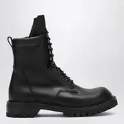 [Rick Owens] Black lace-up Army boots 44 IT Black