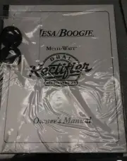 Mesa Boogie Engineering Duel Rectifier RECTO-VERB 25W Owners Manual
