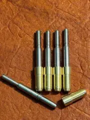 Quick Release Stainless Steel pin & Brass Insert for your pool cue. Like Uni-loc