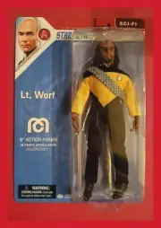 STAR TREK MEGO TOPPS THE NEXT GENERATION LT. WORF FIGURE