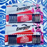ENERGIZER AAA Batteries (32 Count), Triple A Max Alkaline Battery EXP. 12/2035