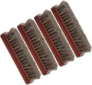 WESIEVYA 4pcs Shoe Brush Bristle Brushes for Polishing Shoes Effortless for Boots Versatile Use Car