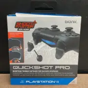 Bionik Quickshot Pro For PlayStation 4 Shortens Trigger Distance