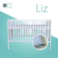 在飛比找momo購物網優惠-【La Joie 喬依思】LIZ 嬰兒床 防水透氣保潔墊組(