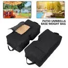 Weatherproof Detachable Patio Umbrella Base Weight Bags Sunshade Sand Bag Tent