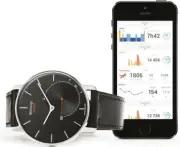 Brand New Withings Activité Sapphire Swiss Activity Tracking Smart Watch Black