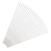 Beading Needles Fine Thin Long Straight Sewing Embroidery Threads 3.94inch 25Pcs