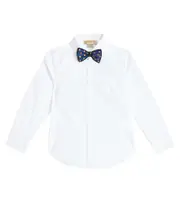 [Stella McCartney Kids] Stella McCartney Kids Cotton poplin shirt Y 6 white