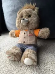 Teddy Ruxpin Talking Storytelling & Animated Bear Plush Toy Animated LCD Eyes