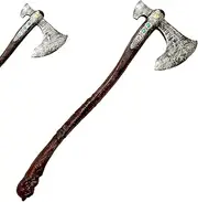 LALAPORT 36.5 Inch Fantasy Leviathan God-War Viking Foam Axe Kratos Sword for Video Game, Cosplay Costume Prop, Collection, Gift. Prop 1:1 Replica