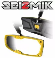 Yellow Seizmik Halo-R Rear View Mirror for 2010-2020 Can-Am Commander 800 / 1000