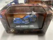 1929 1/32 Scale Indian Scout Racer Blue Motorcycle Model NewRay