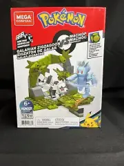 Mega Construx Pokemon Galarian Zigzagoon vs Machop 16+ Wonder Builder NIB