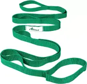 Abiarst Stretching Strap Yoga Strap for Physical Therapy 10 Loops Yoga Strap NEW