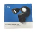Ring Floodlight Cam Wired Plus Outdoor Wired Full HD - Black