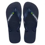 HAVAIANAS 哈瓦仕 人字拖 巴西國旗 深藍 拖鞋 中性 41108500555U