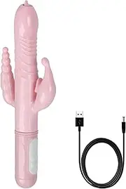 Vibrator Egg G-spot Rabbit Vibrator For Women Automatic Stretching Rotating Anal Plug Sex Toys Dildo Masturbator