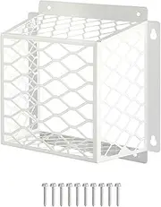 Bird Proof Dryer Vent Cover For Effective Animal Invasion Air Vent Bird Proof Cover For Dryer Stainless Steel, white