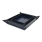 Leatherkart Set of Trays - 3 Trays - Blue