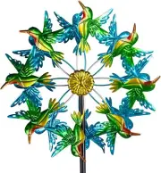 Large Outdoor Metal Wind Spinner Kinetic Outdoor Wind Sculpture Yard Art Decor