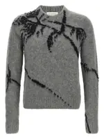 [Dries Van Noten] Dries Van Noten-Maglione Grigio In Misto Lana-Uomo M