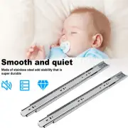 Soft Close Drawer Runners / Slide Ball Bearing Runners Full Extension 250-600mm