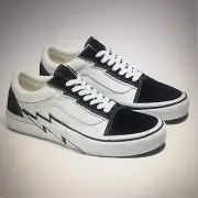 Size 8.5 US Men, Size 10.0 US Women VANS Old Skool Bolt - Black/True White