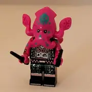 Lego Vidiyo Squid Drummer Minifig from Set 43114 Punk Pirate Ship