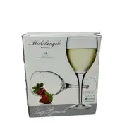 Luigi Bormioli Set of 4 Michelangelo Masterpiece Wine Glasses 11.5 Oz