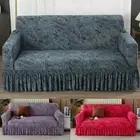 1 2 3 4 Seater Sofa Skirt Cover Stretch Spandex Universal Couch Cover Slipcovers