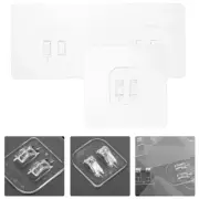 20 Pcs Shelf Stickers Holders Hanger Pour Towel Hook Adhesive