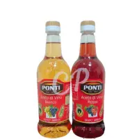 在飛比找蝦皮購物優惠-🎉CP小舖🎉PONTI紅酒醋PONTI白酒醋500ml[雙北