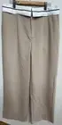 Kmart Women's Pants - Beige - Fold Waist - BRAND NEW WITH TAGS