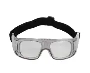 Men Outdoor Sports Basketball Football Soccer Protective Goggles Eyeglasses (Grey)