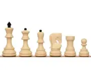 Plastic chess pieces Dubrovnik Zagreb Royal 9,7 cm 3.75" King with EXTRA QUEENS