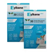 Zylkene Plus 75mg Small Dogs and Cats Under 10kg (60 caps)