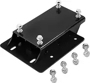 JY PERFORMANCE Torque Converter Motor Riser Plate Mount for Predator 196cc / 212cc Engine on Coleman Mini Bikes, Black - 1 3/4 Inch Lift