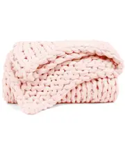 Home Collection Chunky Knit Throw Blanket