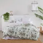 LOGAN & MASON - DARNA MINT QUILT COVER SET