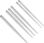 [UAN] Threaded Piercing Guide Needle Kit | 14G M1.6 (1pc), 16G M1.2 (3pcs), 18G M0.9 (2pcs) | For Externally Threaded (14G/16G) & Internally Threaded (18G) Jewelry | Ear Nose Navel Cartilage