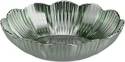 Fruit Bowls Green Fruit Plate,Creative Petal Shape Fruit Bowl,Household Decorative Plate,Candy Nuts Snack Serving Storage Trays,Dessert Display Plate Snack Plate
