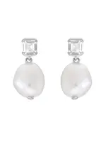 V BY Laura Vann Bella Sterling Silver Drop Earrings - One Size One Size
