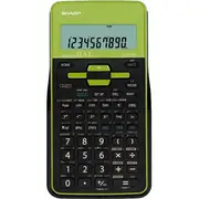 Sharp EL531TH Scientific Calculator - 273 Functions - LCD Display, Plastic Key, Slide-on Hard Case, Battery Powered, Large Display - 2 Line(s) - 12 -