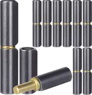 10 Pcs Weldable Barrel Hinges 2-12 Long 3/8 Diameter Heavy Duty Carbon Ste