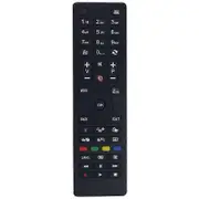 Replacement Remote Control for Telefunken TV RC4875/RC4870 No Setup Required Black