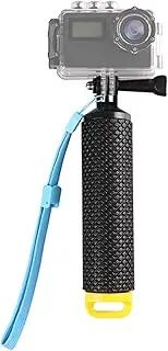 Floating Handle, Diving Monopod, Floating Hand Grip, Waterproof Handle, Diving Stick, for Mobile Phones, All GoPro Series Cameras, Action Cameras, etc., Yellow Kiuiom